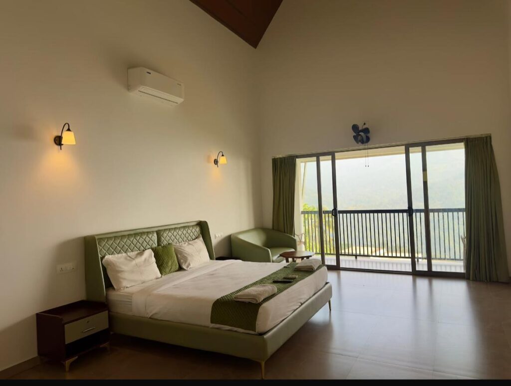 Kakkadampoyil Resort Room view